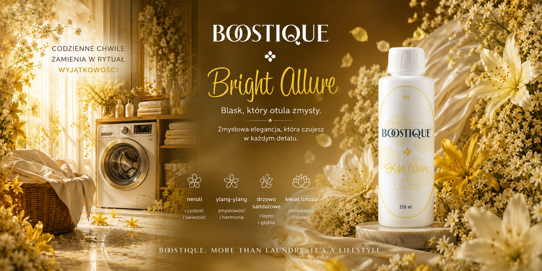 Bright Allure laundry perfume