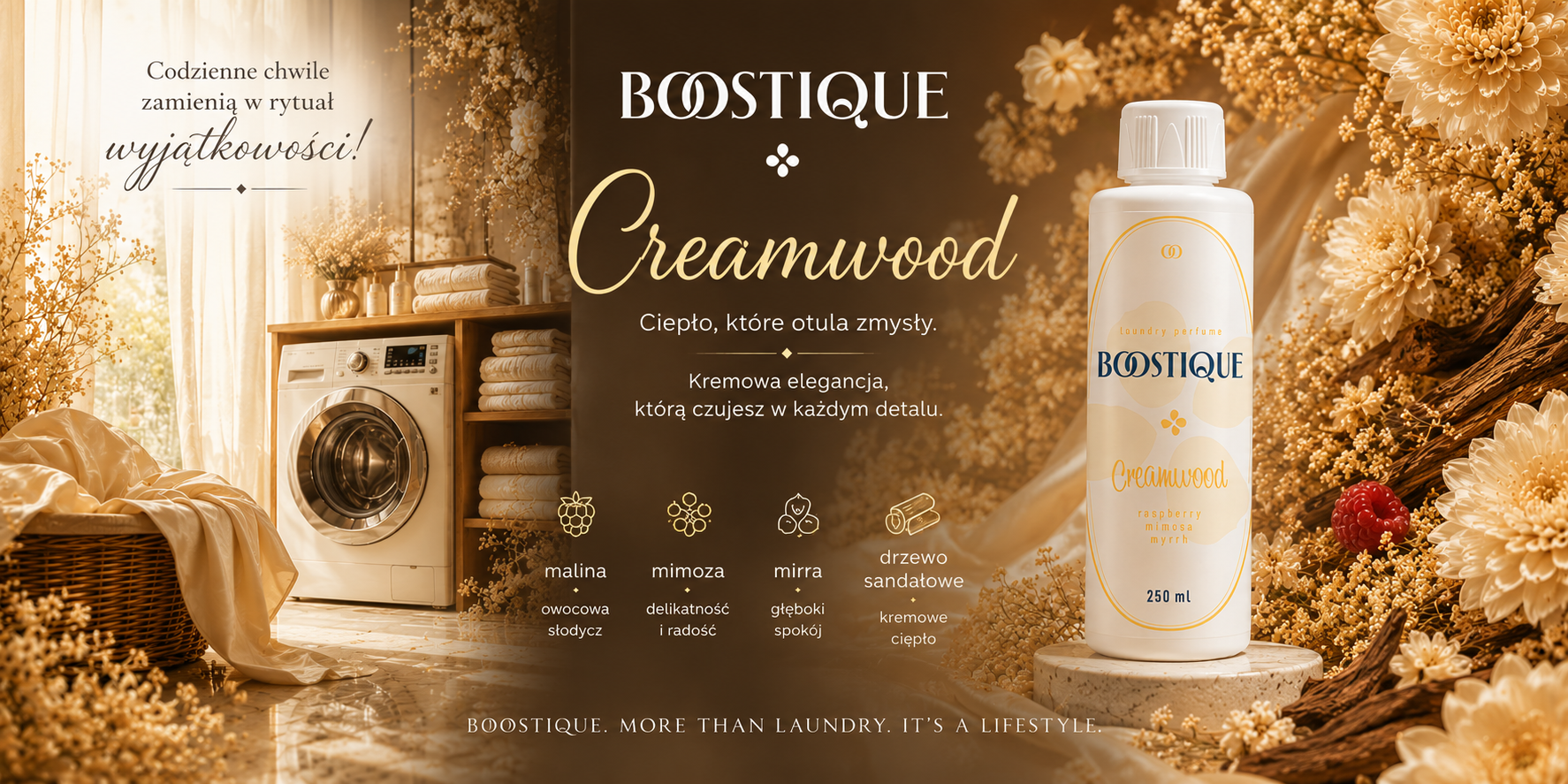 Creamwood laundry perfume